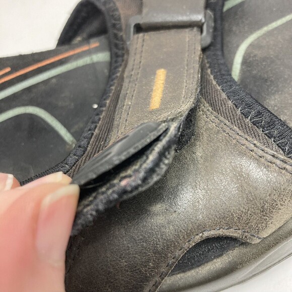 Ecco Yucatan-Men's Sz 43(US 9.5) Brown Leather Sandals-Outdoor/Fishing/Leisure - Picture 6 of 11